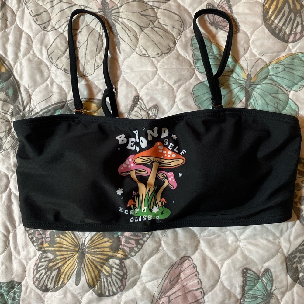 Mushrooms bikini top